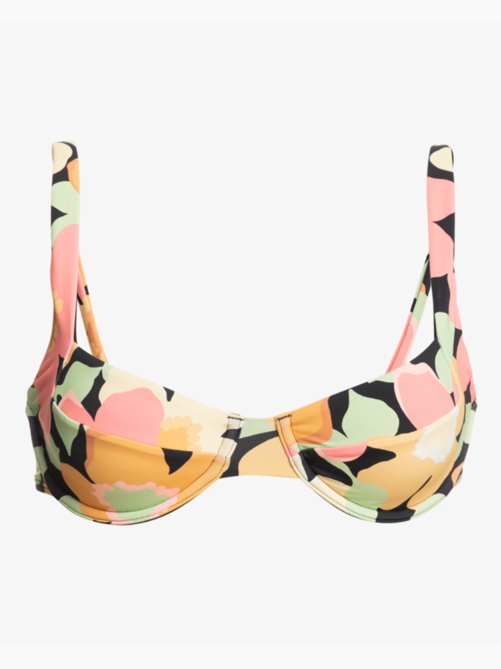 NEW Billabong Pretty Daze Underwire Bikini Top Multi Medium